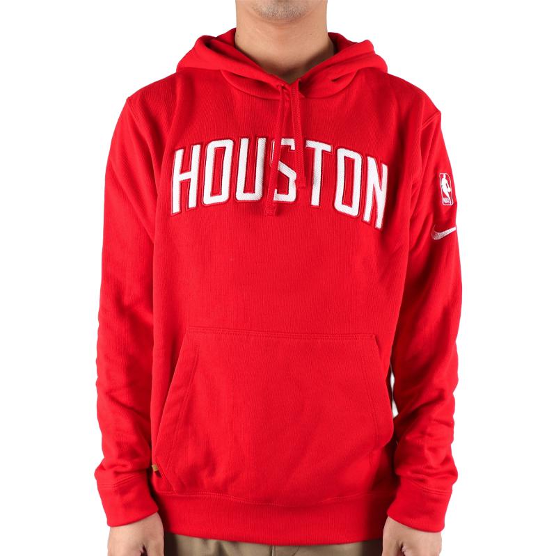 Nike Letter Embroidery Casual American Hoodie Long Sleeve Sweatshirt Men hoodies Red AJ2852-658