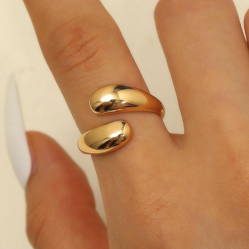 Teardrop Stud Earrings: Versatile European & American Fashion for Women