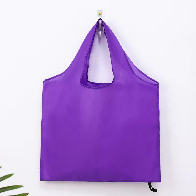 Portable Eco-Friendly Foldable 210T Polyester Grocery Tote Bag