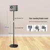 Dual-Use Projector and Phone Stand with Telescopic Adjustment, Punch-Free Tray for Home or Office.