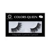 Colors Queen Magnetic Eyeliner Eyelashes for Women | Eye Makeup Lash 5D, Fake Eyelash Long Natural Eyelashes 1 Pair with 5g Eyelash Glue (02)