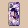 Game GI Raiden Shogun Matte TPU Mobile Phone Case for Huawei P60 P50 P40 P30 P20 P10 P9 P8 Pro Lite Plus Colorful Printing Cover