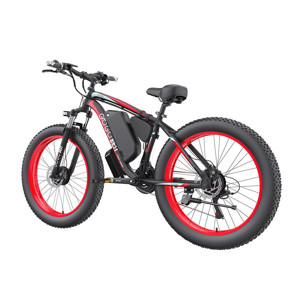 GOGOBEST GF700 Electric Bicycle Adult 1000W  Motor 48V18.2AH City Riding E-Bike 26'' Fat Tire Electric Bike