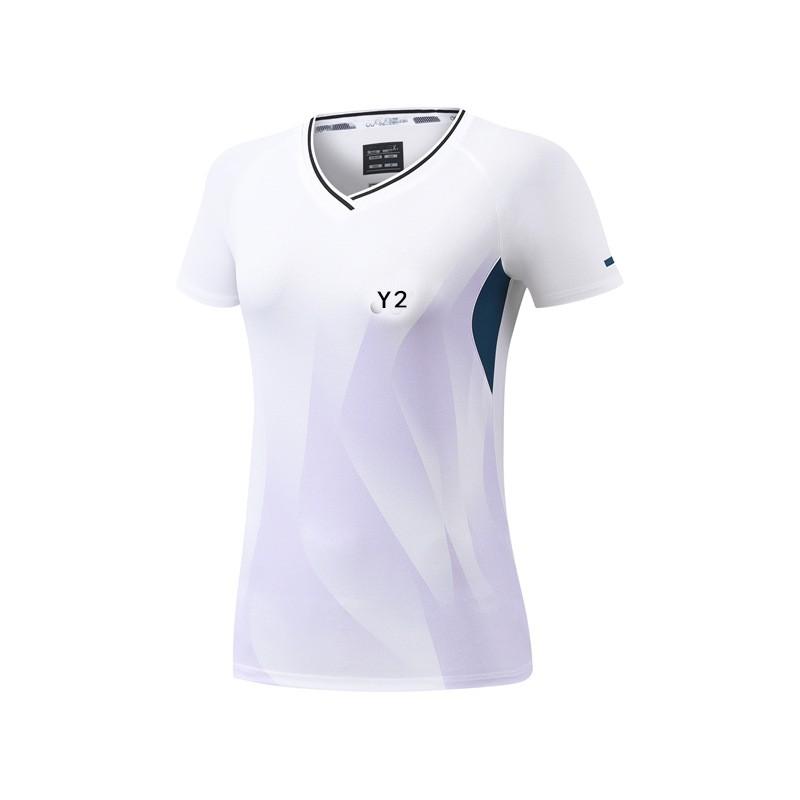 Unisex Badminton Shirt Short Sleeve Breathable Sport T-Shirt Kids Adults Training Competition