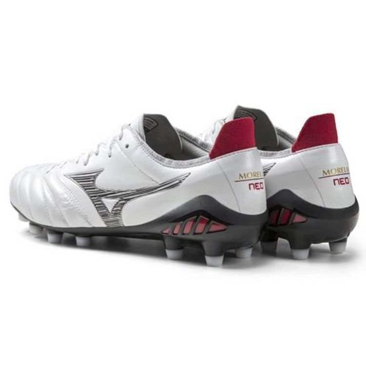 Mizuno Morelia Neo 3 B Japan - White Black Men Sneakers Red P1GA208009