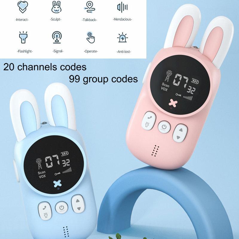 Electronic Wireless Walkie Talkie Toy Kid Phone For Children Portable Long Reception Distance Education Intercom Talking Machine