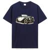 Classic Car Tops T Shirt Classic Car Pattern TShirt For Unisex Creative Graphic Clothing Oneck Custom Printed Cotton Tshirt