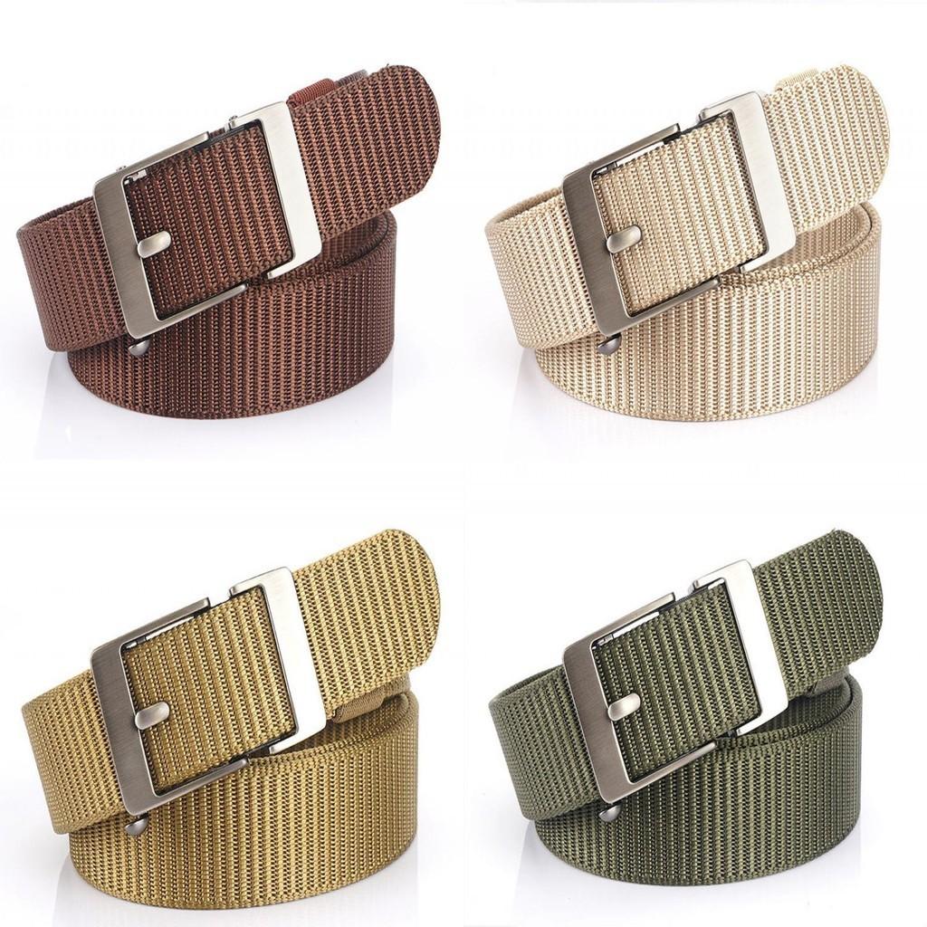 Unisex Belt Versatile And Slimming With Metal Buckle Belt Paired With Jeans