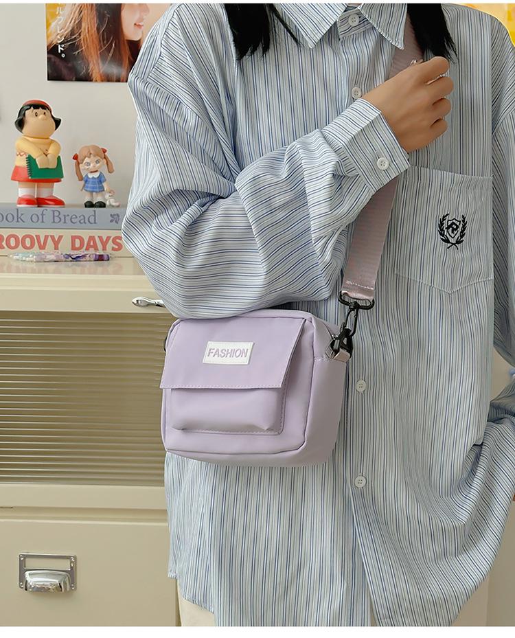Koreanische Ulzzang Frischer Stil Damen Schulter Crossbody Tasche – Japanische Harajuku Studenten Edition