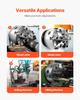 VEVOR 6-Jaw Lathe Chuck, 6 Inch (160 Mm), Self-Centering Chuck with D1-4 Cam Lock Backing Plate