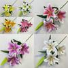 3d31w Faux Lily Flower With 3d Printing For Home Decor And Photography Props