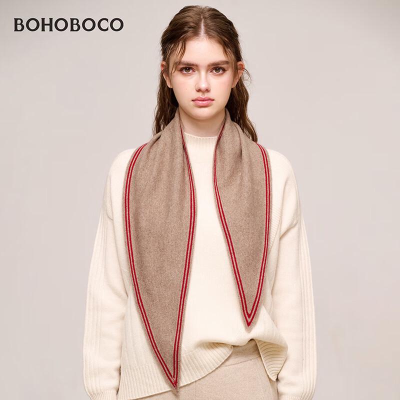 BOHOBOCO 100% Cashmere Diamond Scarf