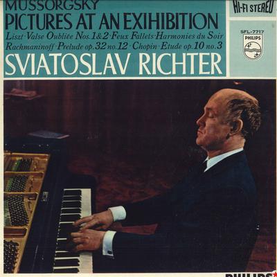 LP Record SVIATOSLAV RICHTER - Mussorgsky: Suite "Pictures At an E SFL7717 PHILIPS - Japan Classical Used