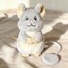 Magnetic Shoulder Plush Toy: Frog, Sloth, Squirrel, Dinosaur, Parrot