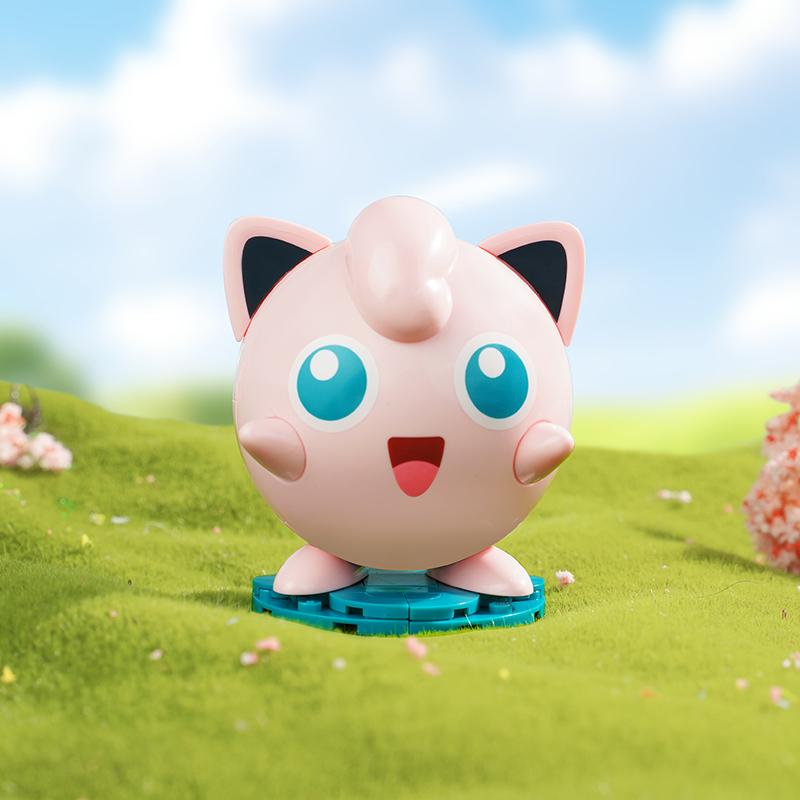 non-toxic Pokmon Series Building Blocks Pikachu Jigglypuff Kirby Togepi Gengar Ornaments Cartoon Model Bricks Kids DIY Toys Holiday Gifts