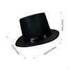 Zylinder Butler Kostüm Accessoire für Themenpartys Festival Nachtclub Cosplay