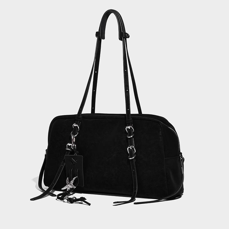 Unique Design Retro Matte Pillow Bag Fashion Underarm Bag 2025 New High-end Feel Shoulder Bag Cross-border Women's Bag