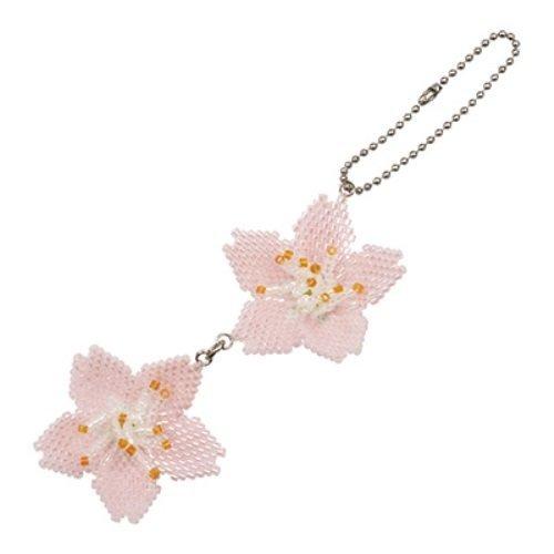 MIYUKI Flower Motif Kit, Cherry Blossoms/BFK-367 [Beads Kit/Strap]