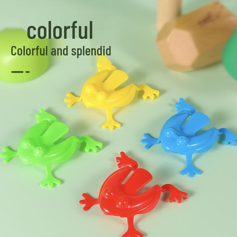 Retro Jumping Frog Toy: Nostalgic 80s-90s Parent-Child Educational Fun