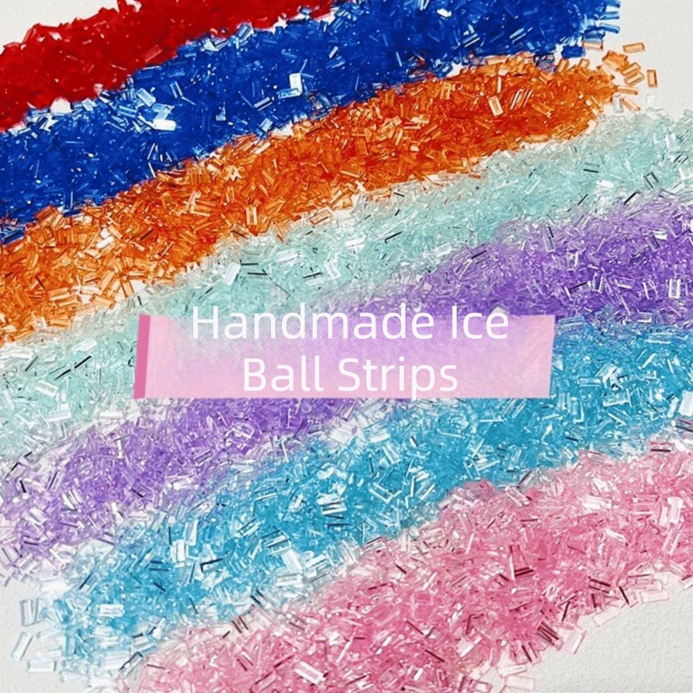 Acryl DIY Squishy Bobo Ball 3*7mm Schleim Handgefertigte Füllstoffe Eisstreifen Füllmaterial DIY Teile