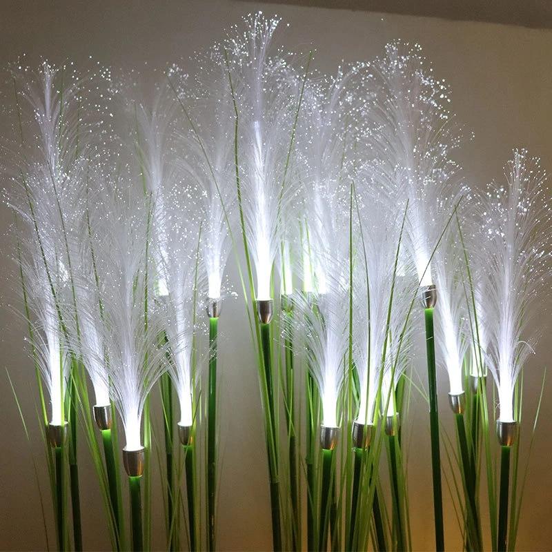 LED Solar Garden Reed Lamp Outdoor Waterproof Lawn Light Yard Christmas Decoration Path Lighting Decor Solar Power Light