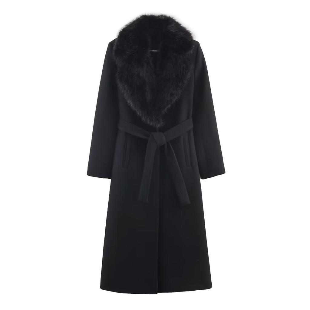 European and American style, new women's clothing, fashionable, artificial fur effect coat and coat 8535341