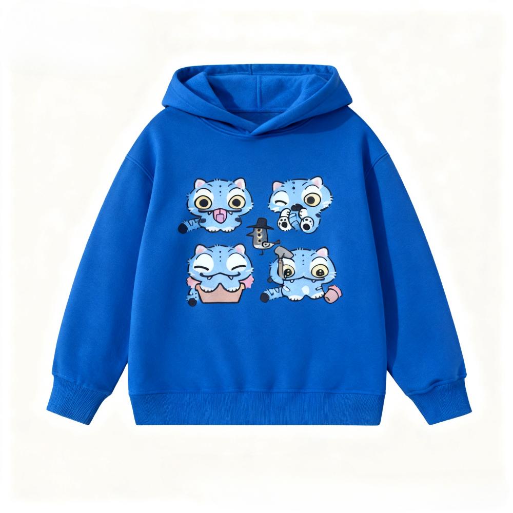 Korean Popular Kpop Demon Hunter Children's Sweatshirt Boys and Girls Clothing Autumn and Winter Warm Children's Hoodie