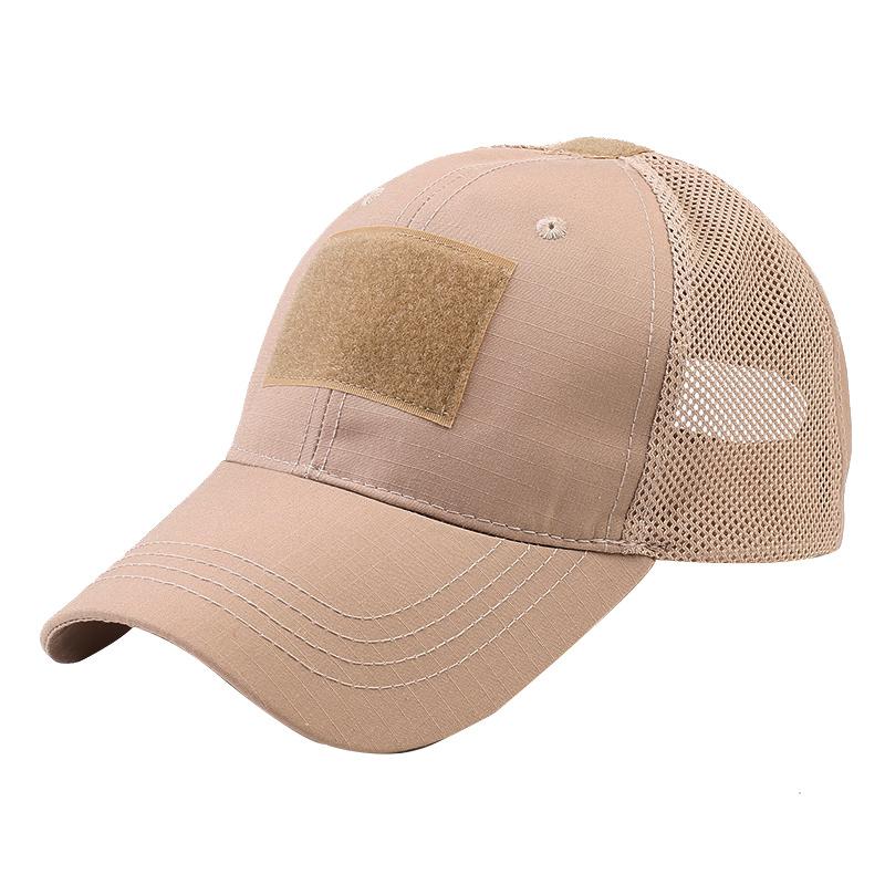 BASEBALL CAP #3 Ribstop TC Black Green Khaki Multicam Camouflage Kanye Baseball Cap Mesh Panels Breathable Beanie Hats For Men