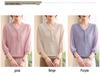 Chic Pearl-Embellished Lace Patchwork Loose T-shirt for Mature Women