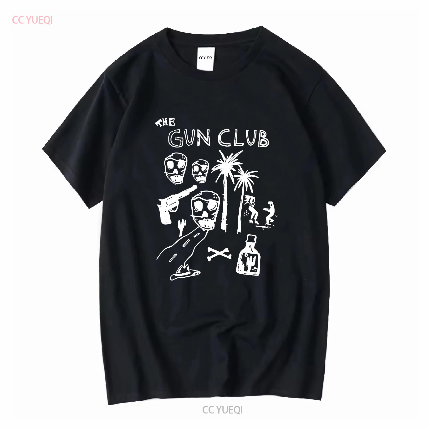 

The Gun Club T Shirt Post Punk Band Sh vintage Washed Stretched graphic Unisex fashion Soft Slightly streetwear Casual 4XL