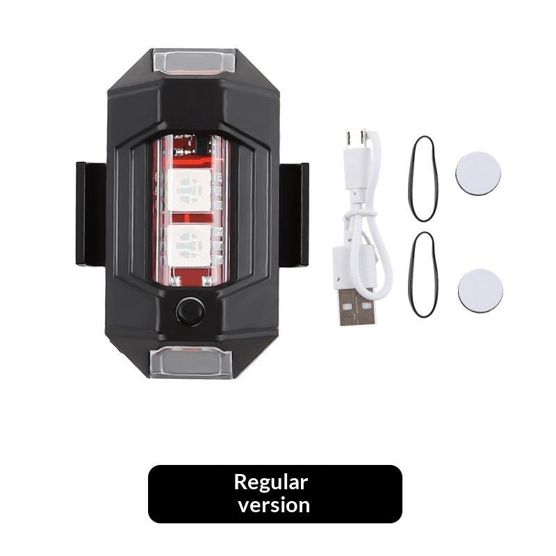 Motorcycle Light Drone Strobe Light 7 Color Mini Usb Led Anti-Collision Bike Aircraft Night Flying Flashing Warning Signal Light