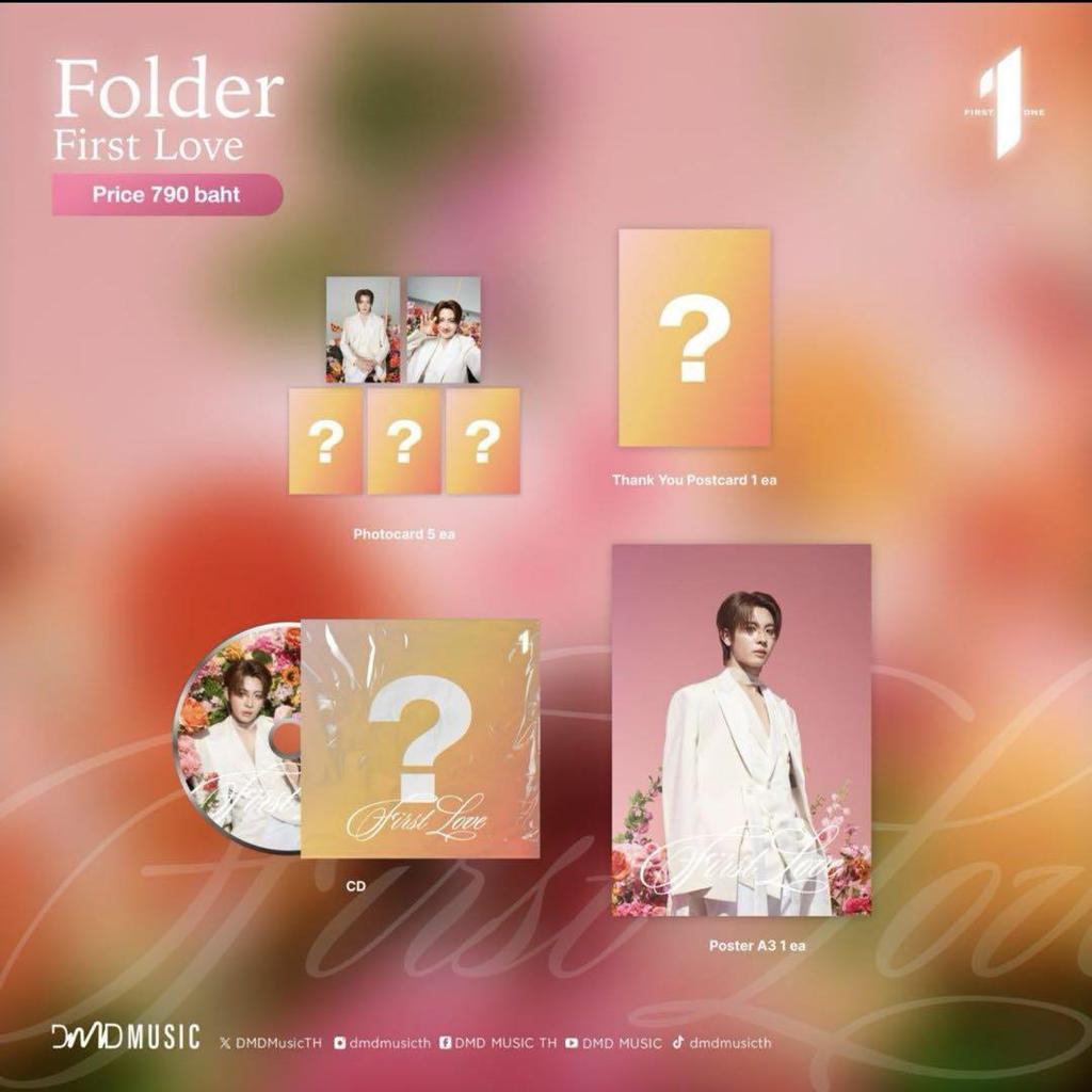 [USED] FirstOne First Love Folder