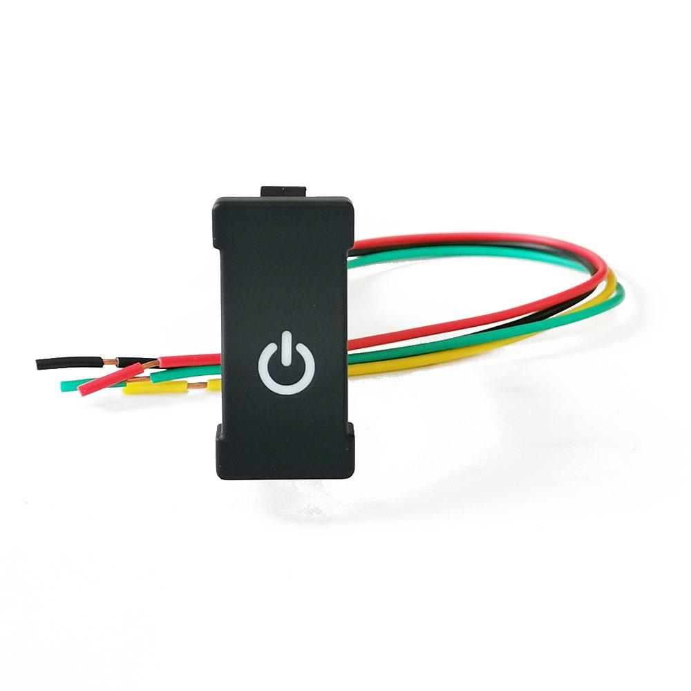 Modifizierter Schalter Auto Nebelscheinwerfer LED Tagfahrlicht Radar Rekorder Lüfter Rad Beheizt Power Druckschalter für Iveco Daily Zubehör