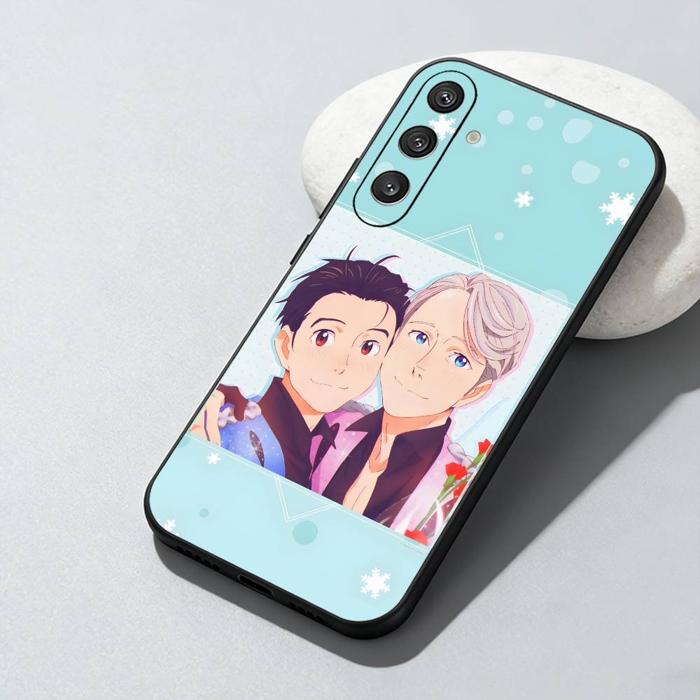 

Чехол для телефона GAYS Anime Y-Yuri On Ice для Samsung Galaxy A73, A72, A71, A70, A52, A51 Другие Мягкий Черный Чехол Samsung a22 5g