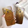Emblème Classique Doré Pour Samsung A 31 32 A33 A34 35 14 A15 13 A16 25 26 50 52 53 54 55 56 70 71 72 73 Coque de téléphone en verre doré