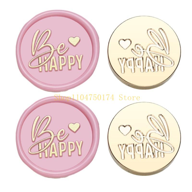 Seal Stamp Head Replacement Antique Embossed Sealing Stamp Head for Envelope top sale