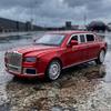 1:24 Aurus Motors Aurus Senat Russland Limousine Legierung Metall Druckguss Modellauto Heimdekoration & Computer Schreibtisch Feiertagsornament