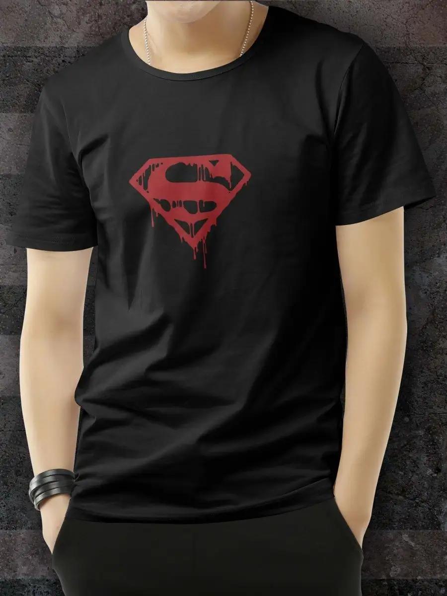 Bloody Superman Symbol T-shirt L