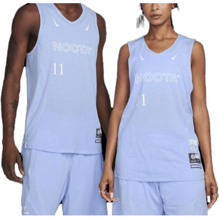 Nike X NOCTA NRG Jersey Cobalt Bliss/Hvit Unisex Topper Blå DV3649-481