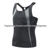 Gilet da uomo taglie forti con zip traspirante per modellare il corpo e fitness