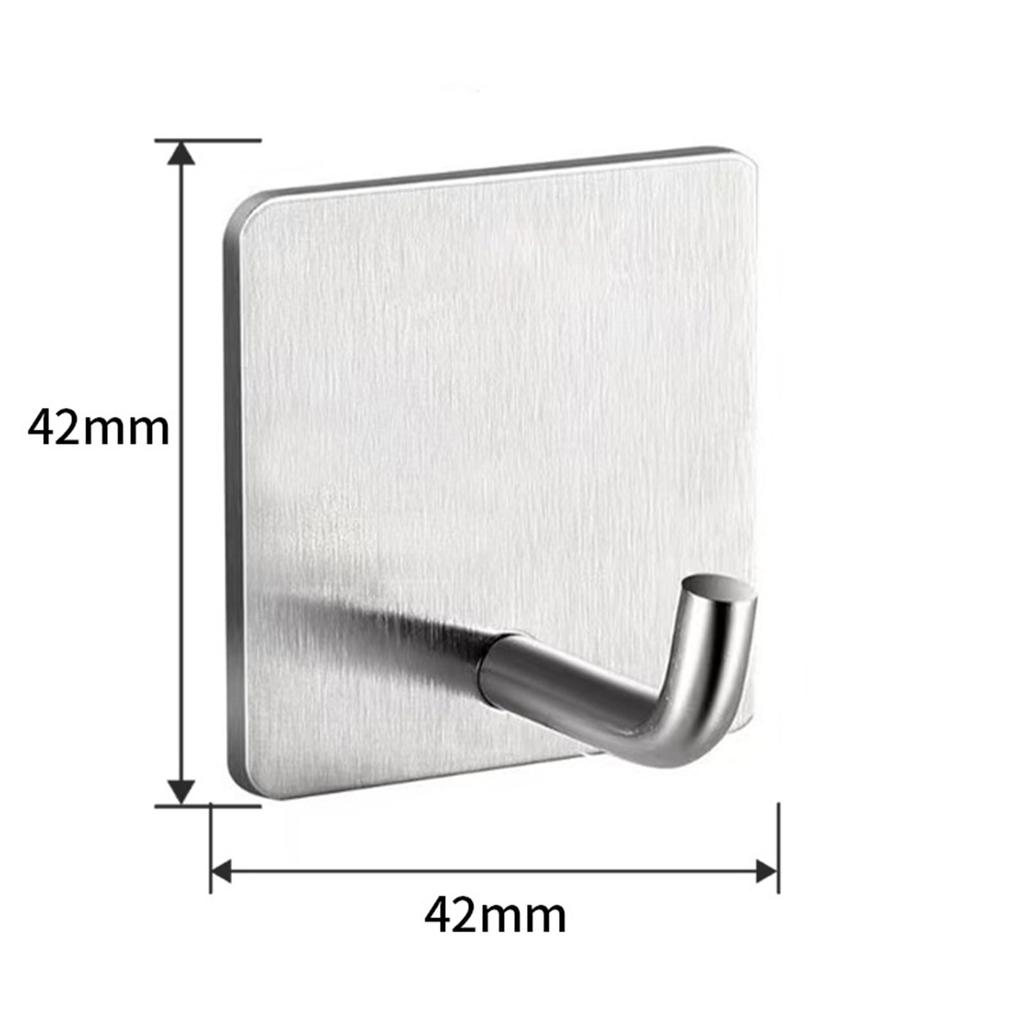 Stainless Steel Strong Hook, Non Perforated Wall Top Hook