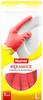 Master Household Rubber Gloves Long Two-Color L 1 Pair
