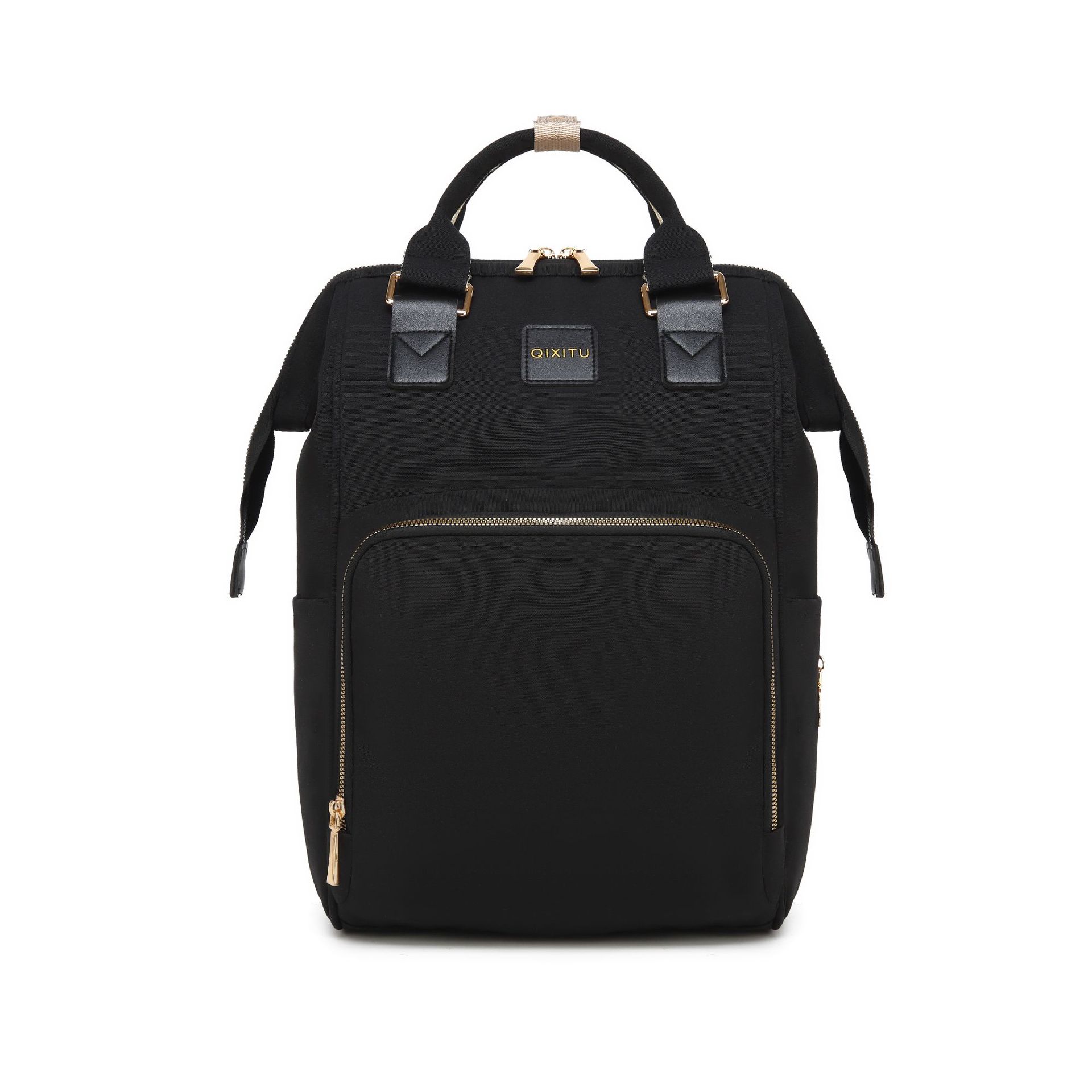 

Outdoor Mommy Bag Maternal And Infant Large Capacity Backpack Mom Going Out Lightweight Baby Products Storage Backpack 25*21*41cm чорний