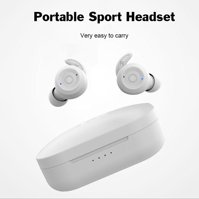 IPX6 Wasserdichte Sportliche Drahtlose Kopfhörer HiFi Subwoofer Stereo Mit HD Mikrofon Geringe Latenz Geräuschunterdrückung Headset