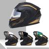 Full Face Motorcycle Helmet for Adults ABS Shell and EPS With Vents Washable Liner Quick Release Buckle Motorbike Street Bike Helmet for Men&Women
