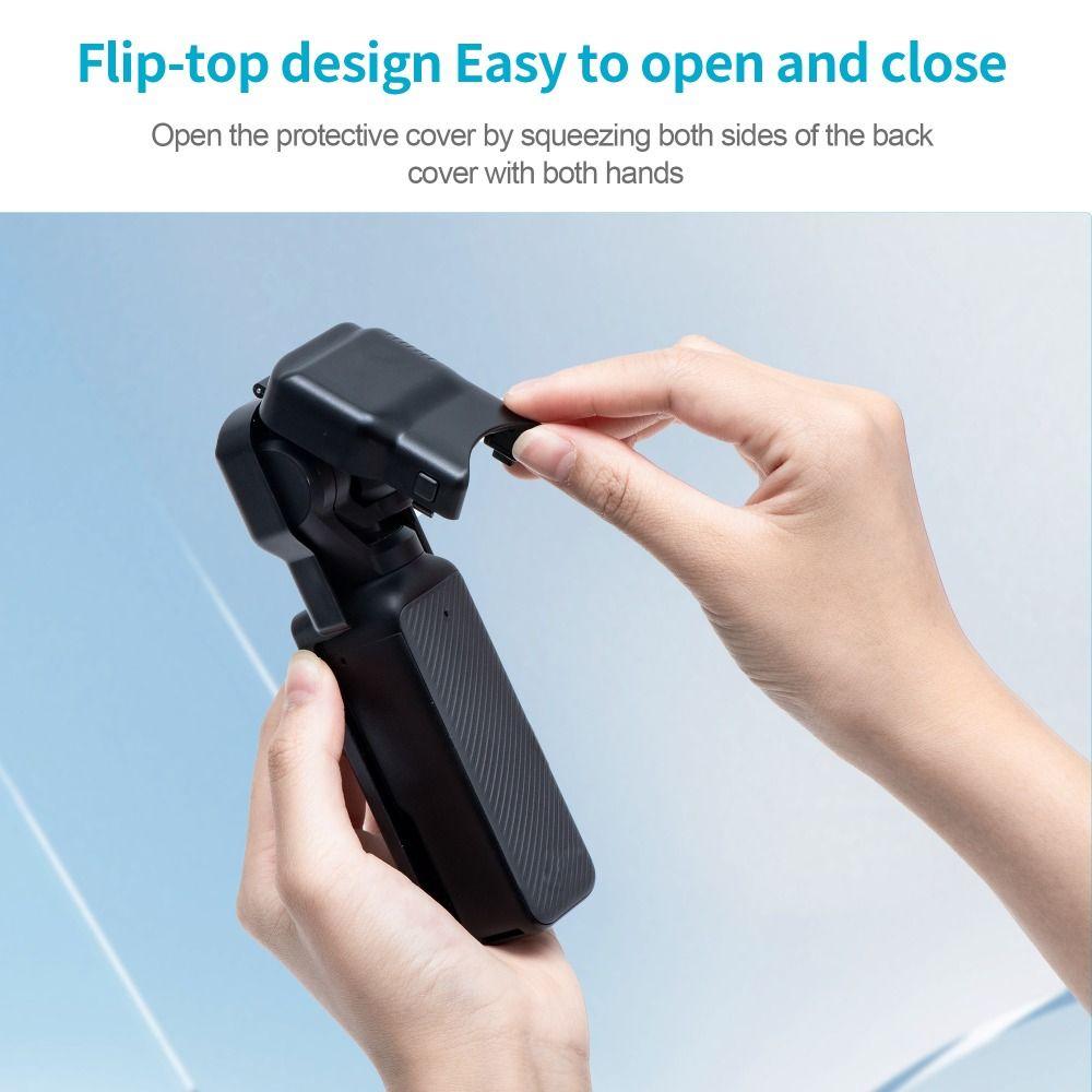 PC Camera Protective Cover Anti-Fall Dustproof Gimbal Protector Anti-Scratch Lens Cap for DJI Osmo Pocket 3