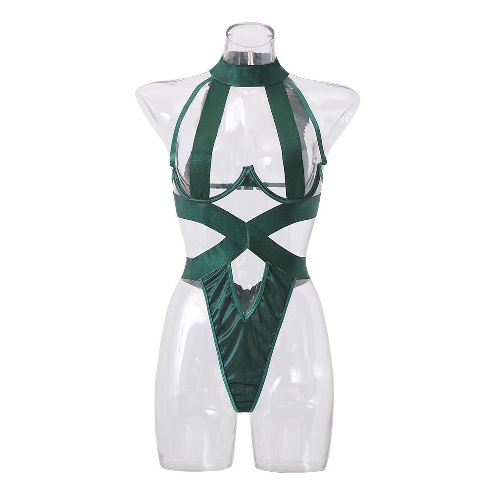 Naini Mei Summer Sexy Hollow Out Backless Bodysuit CQX0814