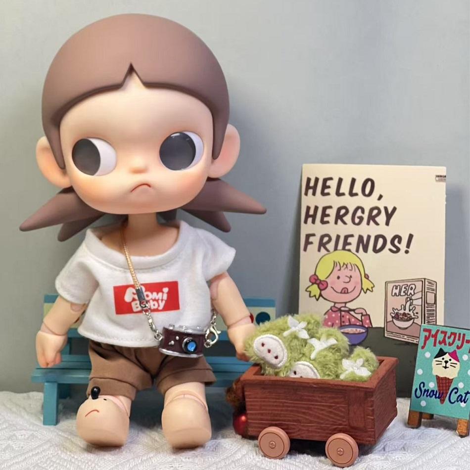 Gazijie Zsiga 1/8 Doll Beautiful Dress Set Cute Cartoon Dress Up Anime Trendy Cool Clothing Accessories Can Be Freely Matched