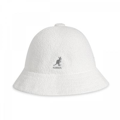 Kangol 0397bc Λευκό Μπερμούδα Casual Καπέλο Μπακέτα