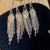 Luxury Triangle Tassel Earrings - Trendy  Elegant  and High-end Fashion Statement Earrings